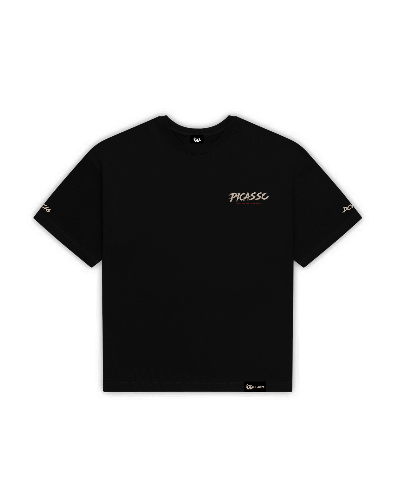 Picasso Tee [BLACK] - DC16 X WYN